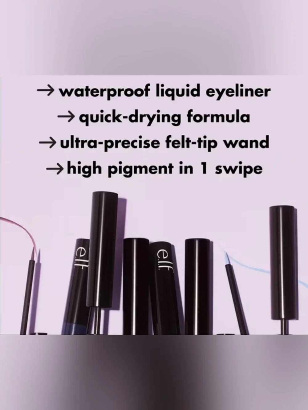 NWT Elf H2O Proof Inkwell Eyeliner — 